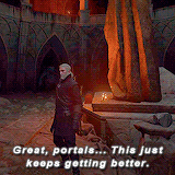 Great! Portals... This just keeps getting better